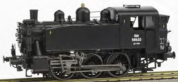 REE Modeles MB-043 - Austrian Steam Locomotive Class 030 TU OBB 989.03 - ANALOG DC